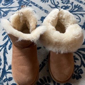 Dearfoam fireside shearling boots Sz 9